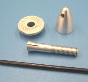 5/8" C STYLE PROP NUT FOR 3.0 mm ELECTRIC MOTORS