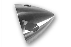 3" FAI 120-SLOT 4-BLADE Aluminum Spinner