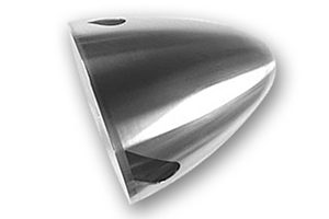 4-1/4" P-51 3-BLADE Aluminum Spinner